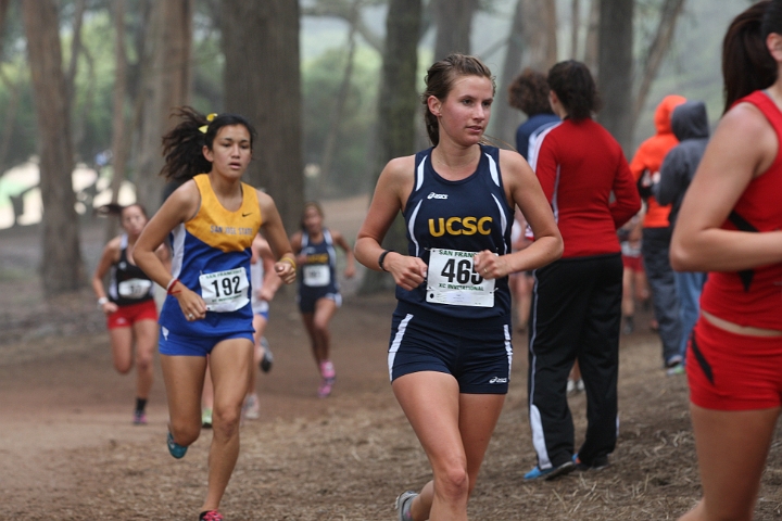 130831 USF-XC-Invite-062.JPG - August 31, 2013; San Francisco, CA, USA; The University of San Francisco cross country invitational at Golden Gate Park.